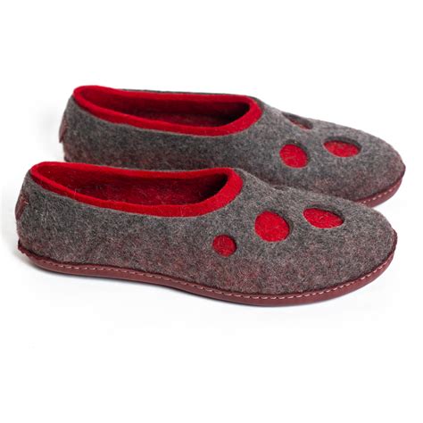 Wool Slippers Mens