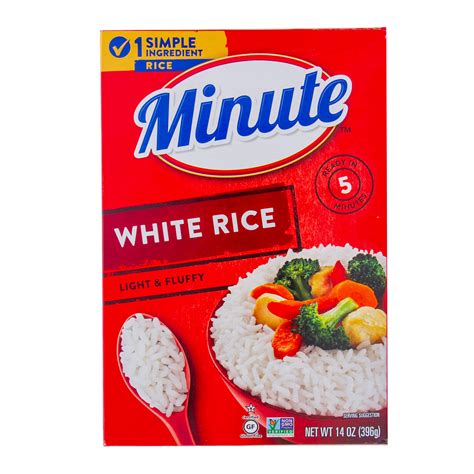 Minute White Rice 396 g Online at Best Price | Lulu Qatar