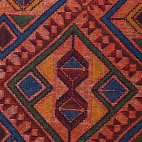 Buy Multi Color Digital Printed Spun Tissue Silk Fabric 76239-T/4 | FFAB