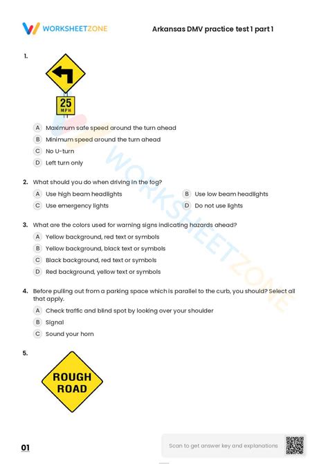 Road Signs For Drivers Test