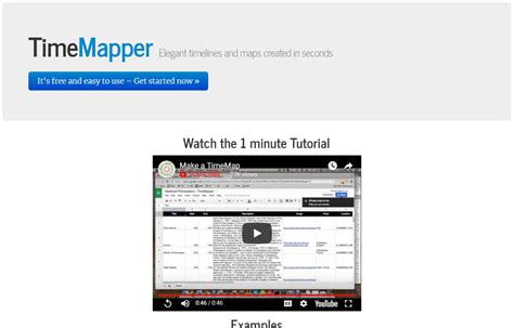 Timemapper 的图像结果