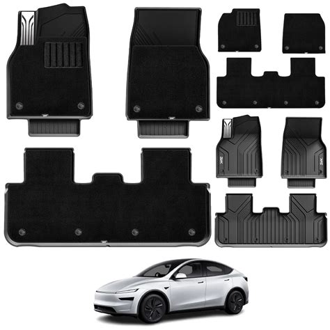3W Floor Mats / Trunk Mat for Tesla Model Y Juniper 2025-2026 Thorex ...