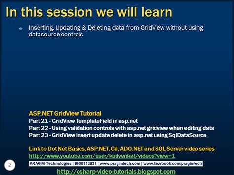 Image result for Insert Update Delete Data in GridView in MSSQL Using Asp.net