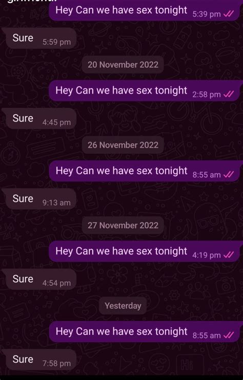 Hey can we have sex tonight : r/ontheledgeandshit