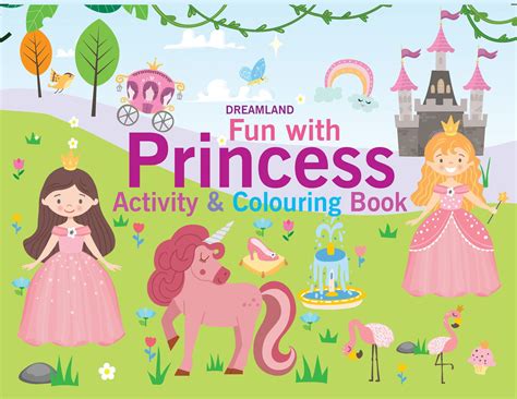 Fun with Princess Activity & Colouring – Tinycubs