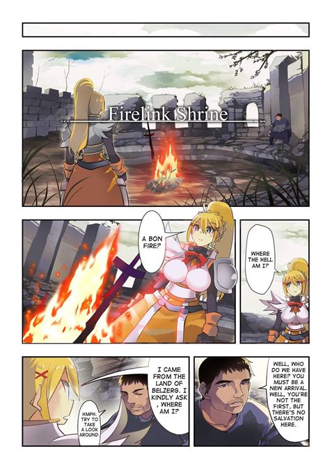 Dark Souls x Darkness doujin! (by me / Power-J) : r/Konosuba