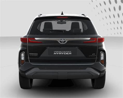 Toyota Urban Cruiser Hyryder G Hybrid EDrive 2WD (Midnight Black ...