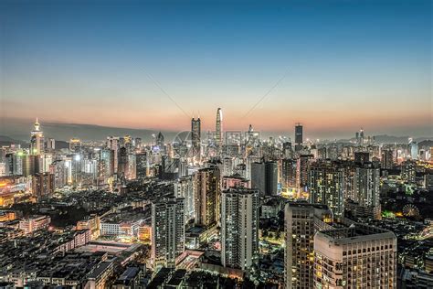 深圳城市夜景高清图片下载-正版图片500770832-摄图网