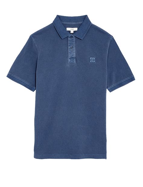 Buy Pure Cotton Polo Shirt at Marks & Spencer