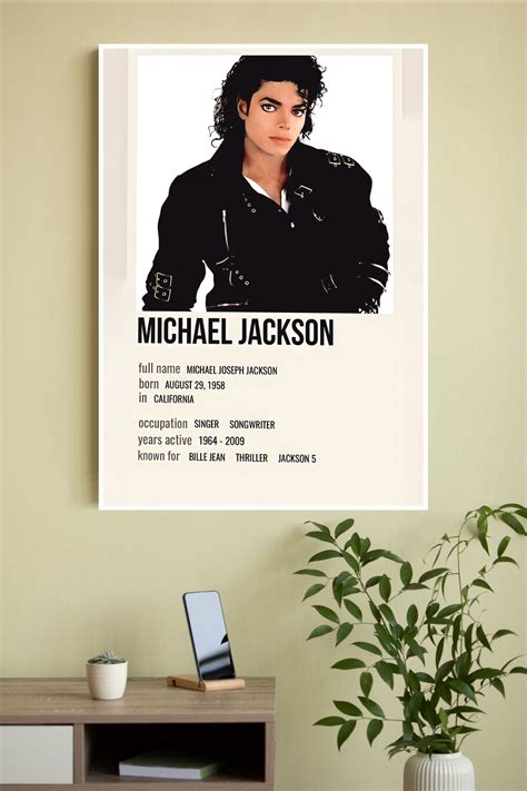 Michael Jackson Poster | Music Posters – The Poster Valley