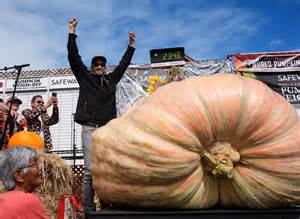 Biggest pumpkin in America, just in time for Halloween