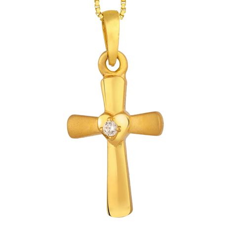 Joyalukkas 22KT Yellow Gold Pendant for Girls : Amazon.in: Jewellery