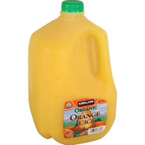 Kirkland Signature Organic Orange Juice One Gallon (1 gal) Delivery or ...