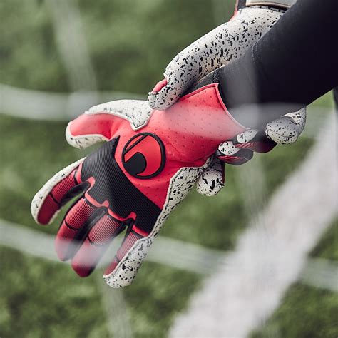 Uhlsport Pure Force Supergrip+ HN - Red/Black/White - Mens Goalkeeper ...