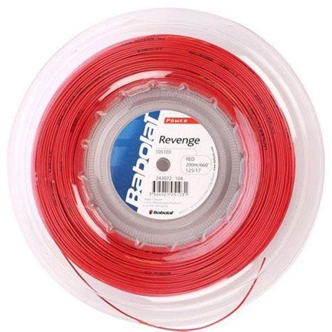 Babolat Revenge 17 String Reel (200 m ) - Red
