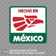Hecho en Mexico Sticker Decal Vinyl Made in Mexico | Ubuy India