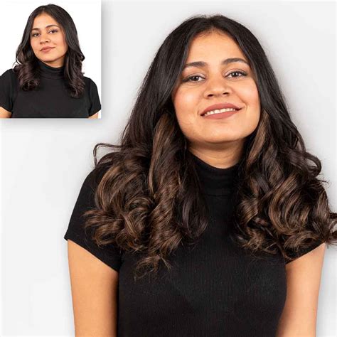 Ash Brown Balayage | Seamless | 3 Piece Set Clip-In Hair Volumizer