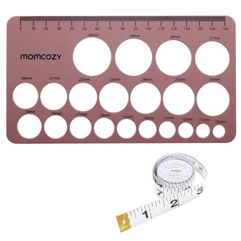 Buy Momcozy Nipple Ruler, Nipple Ruler for Fange Sizing, Silicone and ...