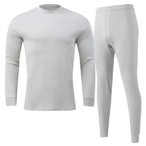 MSJUHEG Thermal Underwear For Men Thermal Shirts For Men Long Johns For ...