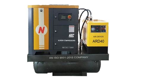 Rotary Screw Air Compressors – NEC Air Compressors and Pumps