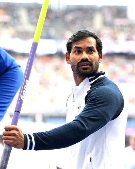 Saint-Denis: India's Kishore Jena competes during the men's javelin ...