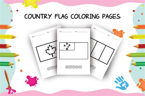 Country Coloring Pages 的图像结果
