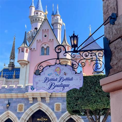 The Bibbidi Bobbidi Boutique At Disneyland