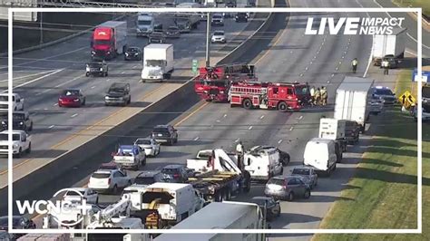 Serious crash shuts down I-85 in Concord | wcnc.com