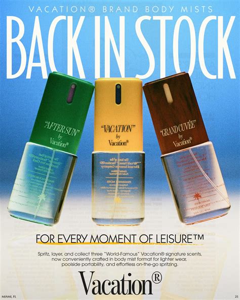 Vacation® | BODY MISTS BACK IN STOCK: Following its sensationally fast sold-out debut, we’re ...