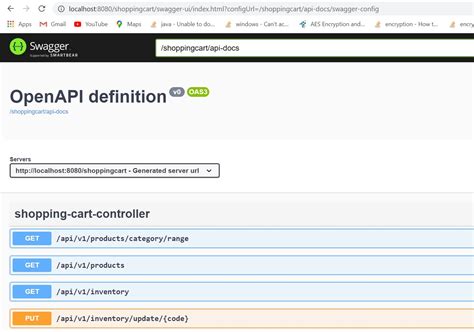 Swagger with Spring Boot REST API 的图像结果