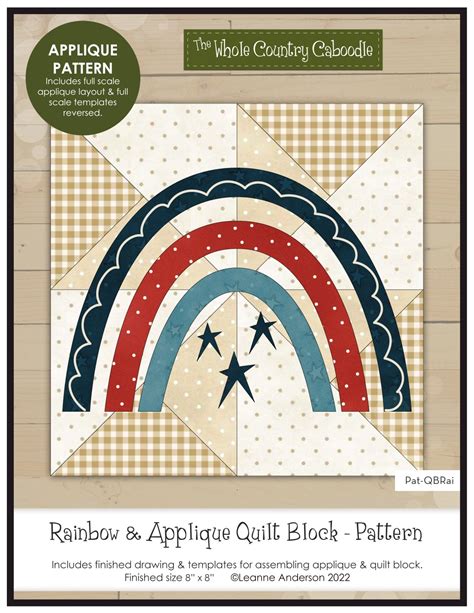 Applique Quilt Block Tutorials 的图像结果