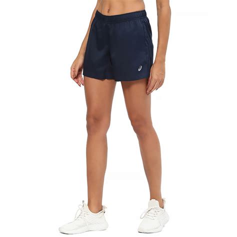 Buy ASICS 2-n-1 Navy Blue Women Shorts Online