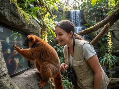 What happens when lemurs try to talk to humans through technology?