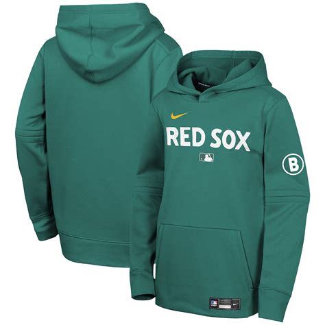 Youth Boston Red Sox Nike Green City Connect Authentic Collection ...