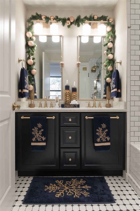 15 Festive Christmas Bathroom Decor Ideas You'll Love