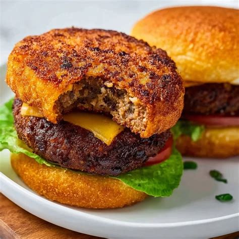 Air Fryer Impossible Burgers
