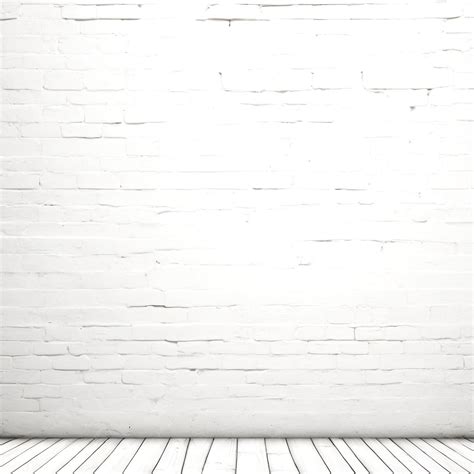 Premium Photo | A white brick wall with a white brick floor and a white ...