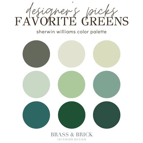 Green Designer Paint Colors, Designer Favorite Green Paint Colors ...