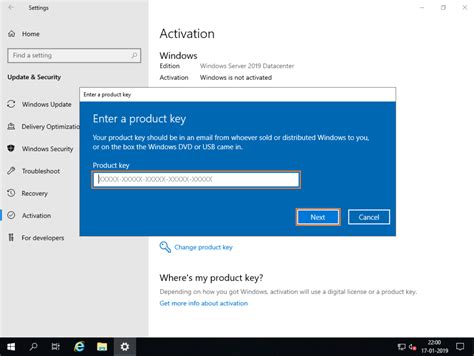 Image result for Window 2019 Activation Code