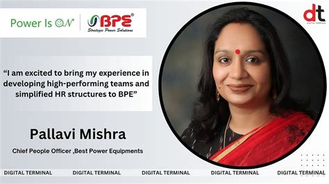 BPE Strengthens Leadership Team with Appointment of Pallavi Mishra as ...