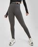 Buy Grey Leggings for Women by Styli Online | Ajio.com
