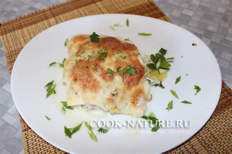 Чир запеченный с картошкой под сыром - Готовим на природе