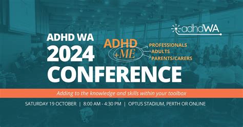 ADHD WA 2024 CONFERENCE , Optus Stadium, Perth, 19 October 2024 | AllEvents