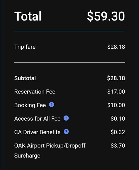 Reservation AND Booking Fee? Those are the same thing, why not give ...