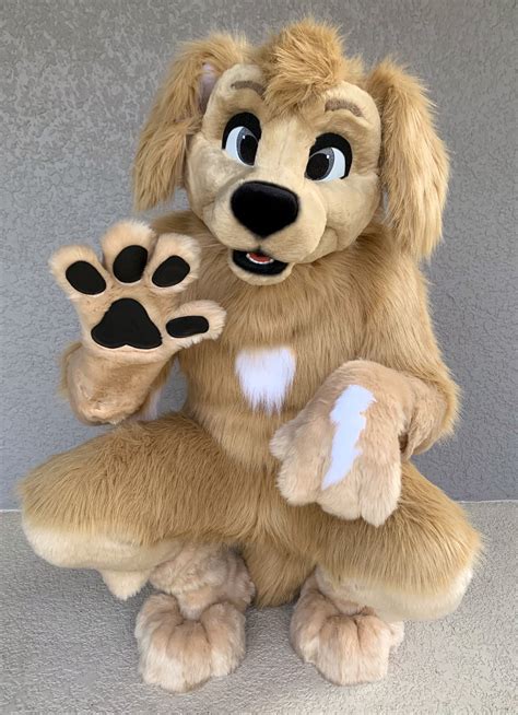 Realistic Dog Mascot Costume