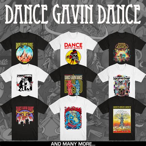 Jual DANCE GAVIN DANCE - DGD | T-SHIRT BAND | HARDCORE | MERCHANDISE ...