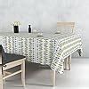 Buy HOME COLORS.IN Cotton Geometric Printed Dining Table Cloth, 4/6 ...
