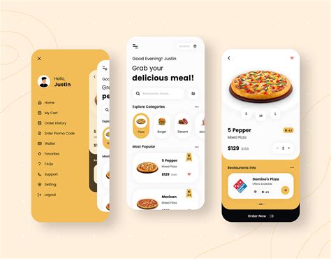 Food App Design on Behance