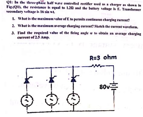 Image result for Three-Phase Half-Wave Rectifier