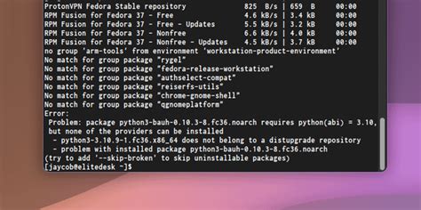 Image result for Python 3.6.8 Fedora